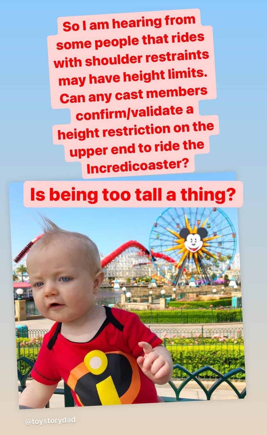 Am I Too Tall For Disneyland Or Disney World To Eternity And Beyond