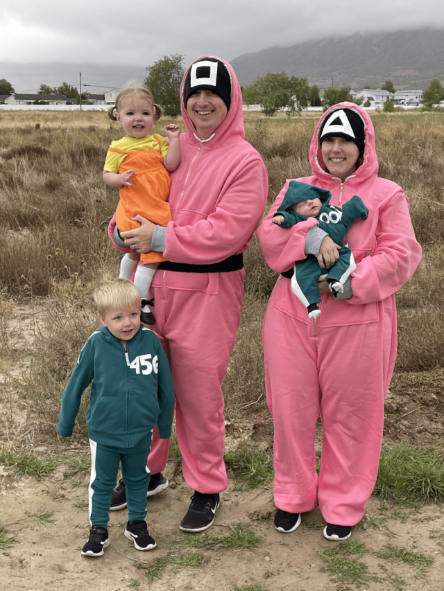 Squid Games Family Costume Ideas